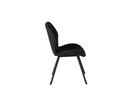 Venture Home Gemma Matstolar 2-pack Svart