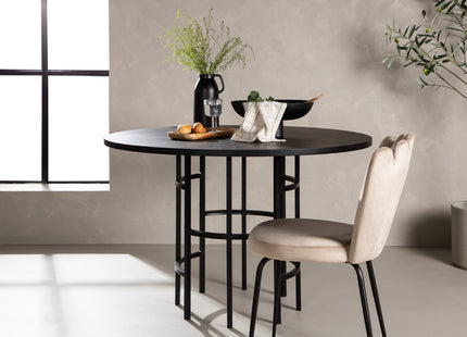 Copenhagen Runda Matbord ⌀115 Black