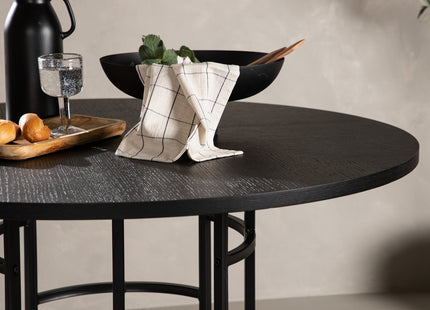 Copenhagen Runda Matbord ⌀115 Black