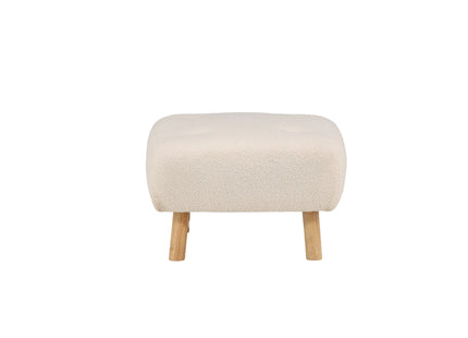 Venture Home Salina Ottoman 56 x 56 x 41 Vit