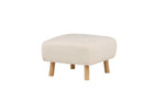 Venture Home Salina Ottoman 56 x 56 x 41 Vit