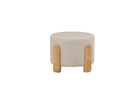 Venture Home Coffey Ottoman ⌀50 ⌀50 Vit