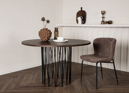 Stone Runda Matbord ⌀120 Mocca