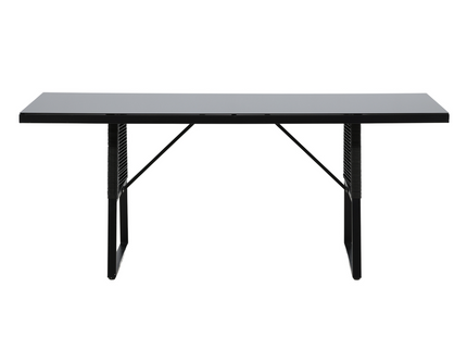Venture Home Dallas Rektangulärt Matbord Utomhus 193 x 90 Svart