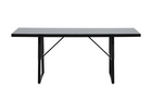 Venture Home Dallas Rektangulärt Matbord Utomhus 193 x 90 Svart