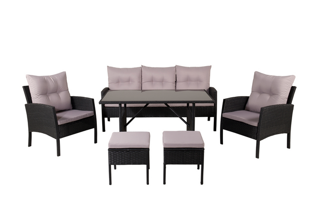 Venture Home Knock Soffgrupp Utomhus Svart
