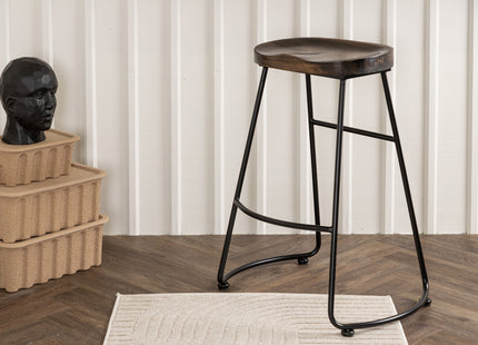 Venture Home Ozark Barstolar 2-pack Svart