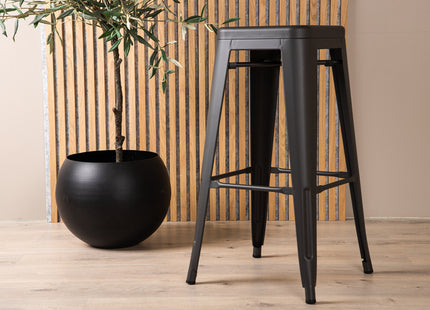Venture Home Tempe Barstolar 4-pack Mörkgrå