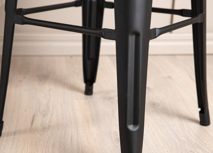 Venture Home Tempe Barstolar 4-pack Svart