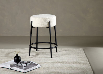 Venture Home Tucson Barstolar Vit