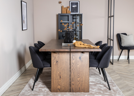 Venture Home Leif Industrivägg 90x210 Svart