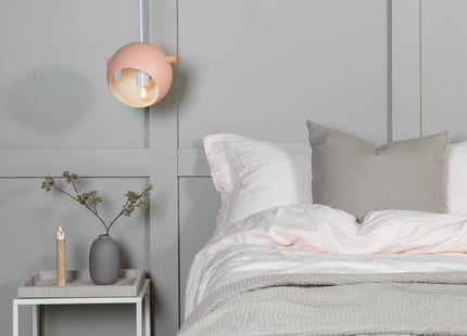 Venture Home Tubbie Taklampa Dammig rosa