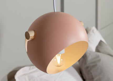 Venture Home Tubbie Taklampa Dammig rosa