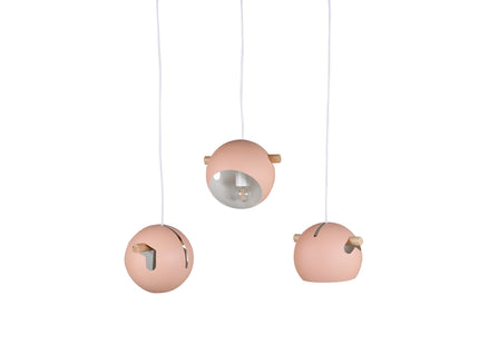 Venture Home Tubbie Taklampa Dammig rosa