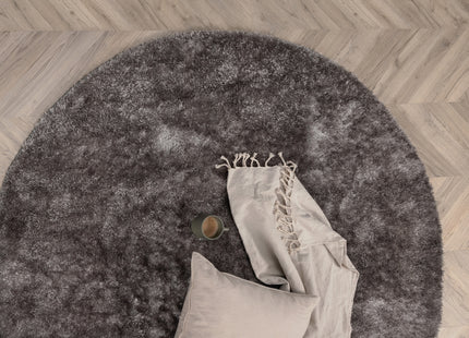 Venture Home Mattis Runda Matta ⌀200 Grå