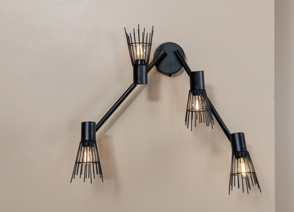Venture Home Pico Vägglampa Svart