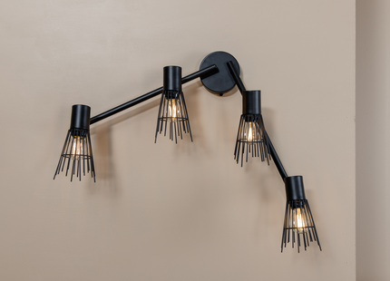 Venture Home Pico Vägglampa Svart