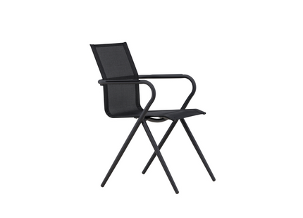 Venture Home Alina Matstol Utomhus 6-pack Svart