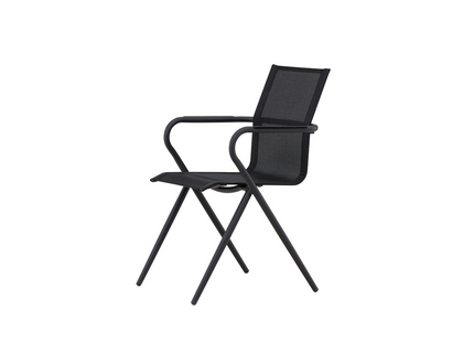 Venture Home Alina Matstol Utomhus 6-pack Svart