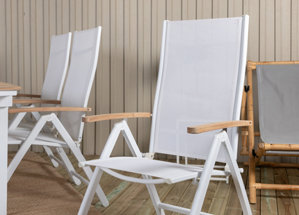 Venture Home Panama Positionsstol 2-pack Vit