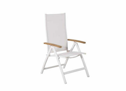 Venture Home Panama Positionsstol 2-pack Vit