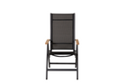 Venture Home Panama Positionsstol 2-pack Svart
