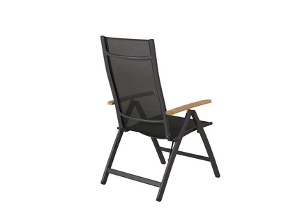 Venture Home Panama Positionsstol 2-pack Svart