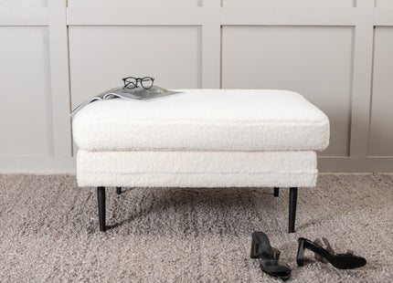 Venture Home Boom Ottoman 70 x 49 x 90 Vit