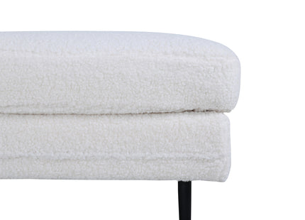 Venture Home Boom Ottoman 70 x 49 x 90 Vit