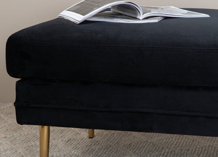 Venture Home Boom Ottoman 70 x 49 x 90 Svart