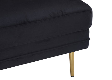 Venture Home Boom Ottoman 70 x 49 x 90 Svart