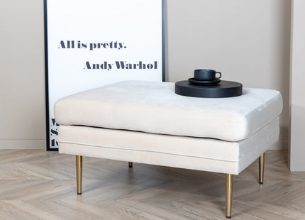 Venture Home Boom Ottoman 70 x 49 x 90 Vit