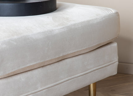 Venture Home Boom Ottoman 70 x 49 x 90 Vit