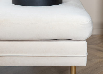 Venture Home Boom Ottoman 70 x 49 x 90 Vit