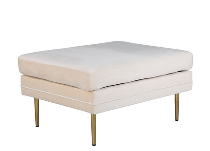 Venture Home Boom Ottoman 70 x 49 x 90 Vit