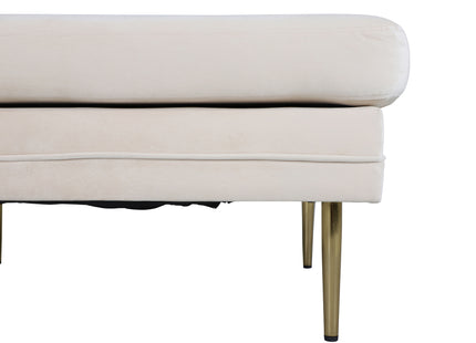 Venture Home Boom Ottoman 70 x 49 x 90 Vit