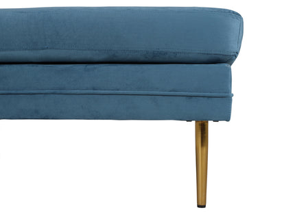 Venture Home Boom Ottoman 70 x 49 x 90 Blå