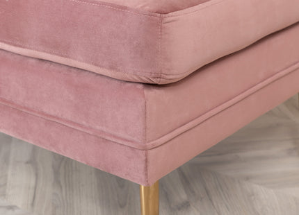 Venture Home Boom Ottoman 70 x 49 x 90 Rosa