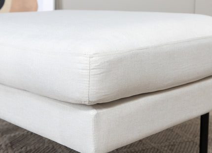 Venture Home Zoom Ottoman 64 x 47 x 85 Light Beige