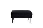 Venture Home Zoom Ottoman 64 x 47 x 85 Svart