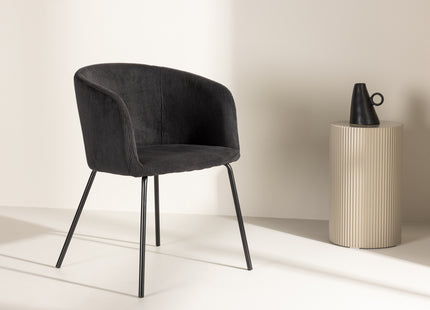 Venture Home Berit Matstolar Svart