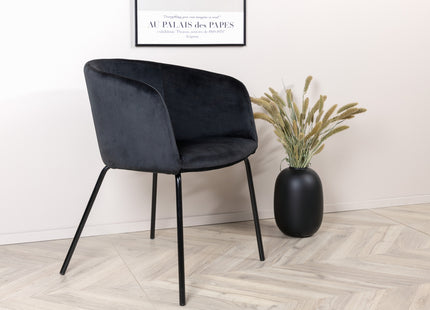 Venture Home Berit Matstolar Svart