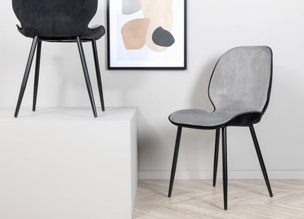 Venture Home Emma Matstolar 2-pack Grå