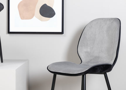Venture Home Emma Matstolar 2-pack Grå