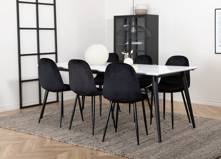 Jimmy Rektangulära Matbord 195 x 90 White
