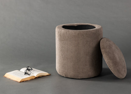 Venture Home Limpen Puff ⌀32 ⌀32 Brun