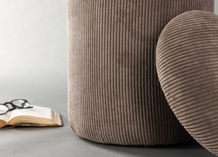Venture Home Limpen Puff ⌀32 ⌀32 Brun