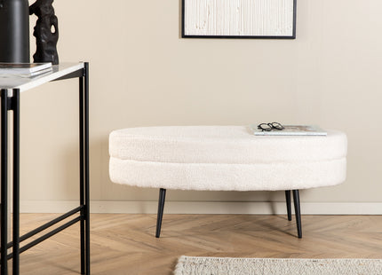 Venture Home Otto Ottoman 40 x 41 x 100 Vit