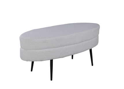 Venture Home Otto Ottoman 40 x 41 x 100 Vit