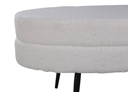 Venture Home Otto Ottoman 40 x 41 x 100 Vit